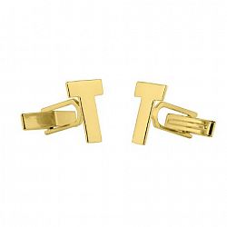 Unbrand Letter "T" Cufflnks