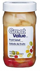 Great Value Fruit Salad In Grape Juice
