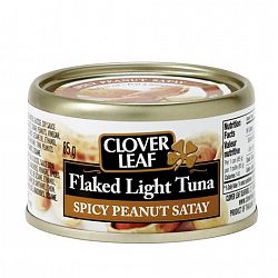 Clover Leaf Clover Leaf Flaked Light Tuna Spicy Peanut Satay