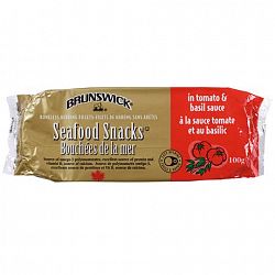 Brunswick Seafood Snacks In Tomato & Basil Sauce