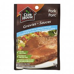 Club House Pork 25% Less Salt Gravy Mix