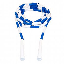 Jumprope. Com 10-Ft Beaded Jump Rope (Blue/White)