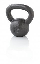 Gold's Gym Golds Gym, Kettlebell 15 Lbs Black 0