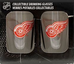 Nhl Detroit Red Wings 16Oz. Mixing Glasses