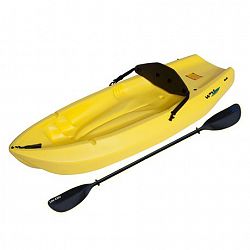 Lifetime Wave 72" Youth Kayak With Paddle, Yellow Yellow