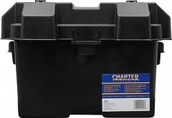 Charter Marine Battery Box Black