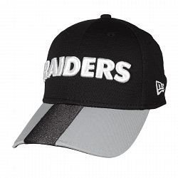 Oakland Raiders Helmet Hit Visor 39THIRTY Cap