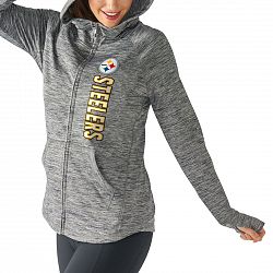 Pittsburgh Steelers Women's Recovery Full Zip Hoodie
