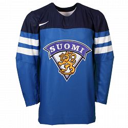 Team Finland IIHF 2016-17 Official Twill Replica Hockey Jersey