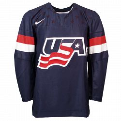 Team USA IIHF 2016-17 Official Twill Replica Hockey Jersey