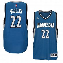 Andrew Wiggins Minnesota Timberwolves NBA Swingman Road Replica Jersey - Blue