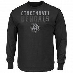 Cincinnati Bengals Written Permission Long Sleeve NFL T-Shirt (Black)