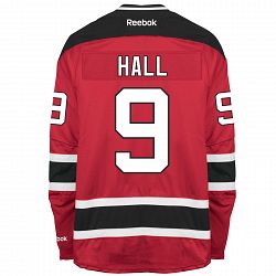 Taylor Hall New Jersey Devils Reebok Premier Replica Home NHL Hockey Jersey