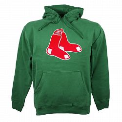 Boston Red Sox Twill Logo Hoody (Green)