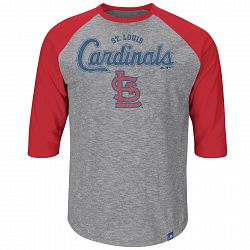 St. Louis Cardinals Fast Win 3 Quarter Sleeve T-Shirt