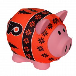 Philadelphia Flyers Ugly Sweater Piggy Bank