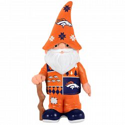 Denver Broncos 11.5 inch Ugly Sweater Gnome