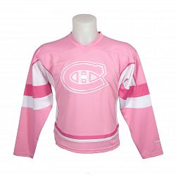Montreal Canadiens Reebok Youth Pink Fashion Jersey