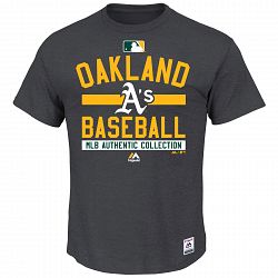 Oakland Athletics Authentic Collection Team Property Heathered T-Shirt
