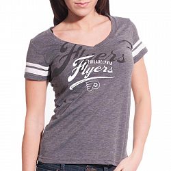 Philadelphia Flyers Women's Double Take Script V FX T-Shirt