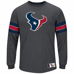 Houston Texans Team Spotlight III Long Sleeve NFL T-Shirt With Felt Applique
