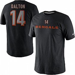 Cincinnati Bengals Andy Dalton NFL Name and Number T-Shirt