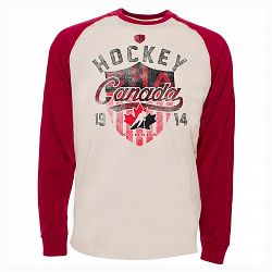 Team Canada Camp Raglan Long Sleeve Jersey T-Shirt
