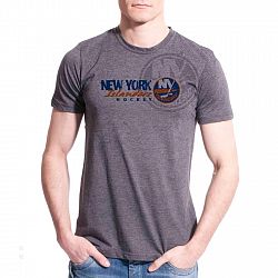 New York Islanders Cold Shoulder FX T-Shirt (Charcoal)