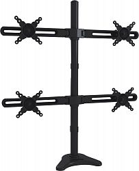 Quad Arm Desk Mount for 10 to 24 Inch Display