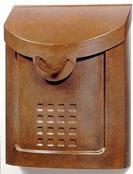 Aged Copper Neo Classic Wallmount Mailbox