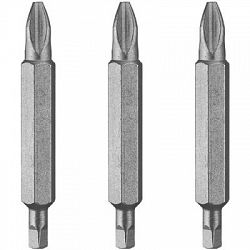 #2 Double Ended Phillips / Square Bits (3-Pack)