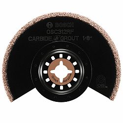 3-1/2 Inch x 1/8 Inch kerf Multi-Tool Carbide/Grit Grout Grinding Blade