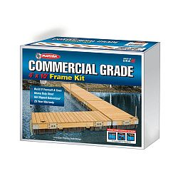 Commercial Grade Dock Frame Kit with Galvanized Steel Hardware