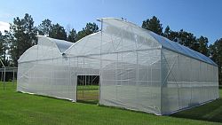 12 Feet . X 8 Feet . White Tropical Weather Shade Clothes With Grommets -50% Shade Protection