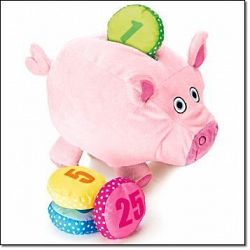 Tiny Tillia Plush Dilly Piggy Bank