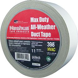 1.89 in x 60 yd 398 All-Weather Duct Tape White