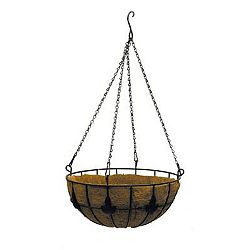 16-inch Maple Leaf Coco Hanging Basket