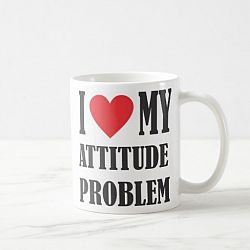 I Love My Attitude Problem Mug