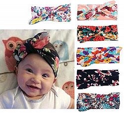 Baby Girl Headbands With Bows Perfect for Newborns/Toddlers with Knotted Bow Cute Fashion Headwrap Headwear