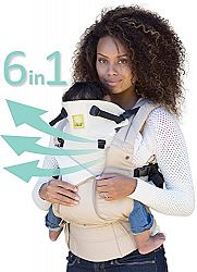 SIX-Position, 360° Ergonomic Baby & Child Carrier by LILLEbaby – The COMPLETE All Seasons (Summer Sand)