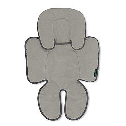 Head And Body Support Pillow By Lebogner - Infant To Toddler Head, Neck, And Body Cushion Perfect For Car Seats And Strollers, Detachable Head For Versatility As The Baby Grows, Grey