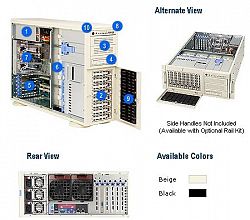 Supermicro CSE 743S1 R760 Chassis Beige HEC0GSUHO-2414