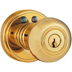 Morning Industry Inc Remote Control Electronic Entry Knob (polished Brass Finish) - Morning Industry Inc Remote Control Electronic Entry Knob (polished Brass Finish)