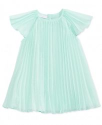 First Impressions Flutter-Sleeve Pleated Dress, Baby Girls (0-24 months), Created for Macy's