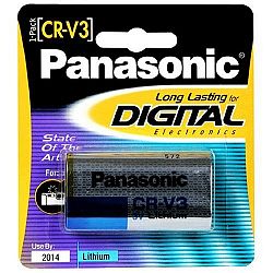 Panasonic CR V3 Photo Lithium Battery H3C0E1LY4-2907