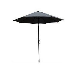 9 Feet Market Umbrella - Black