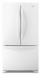 22.1 cu. ft. French Door Refrigerator with Accu-Chill System in White