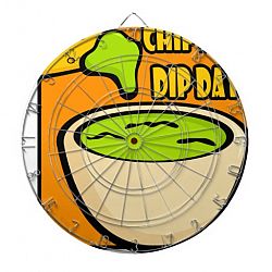 Twenty-third March - Chip and Dip Day Dartboard