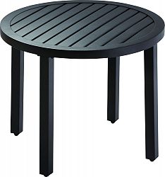 22 Inch Patio Side Table with Slat top