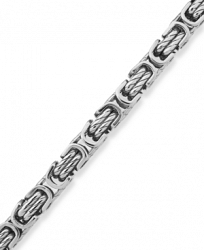 Sutton by Rhona Sutton Men's Stainless Steel Chunky Link Bracelet